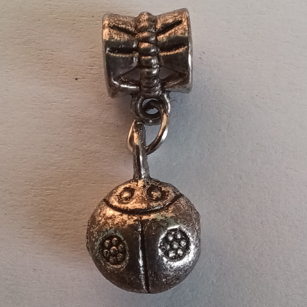 Lady Bug Pandora Like Charm - 6089